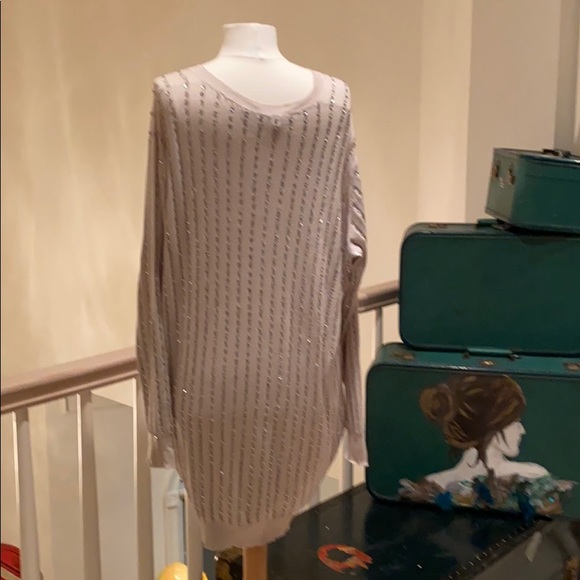 Cotten sequence sweater dress - Picture 5 of 8